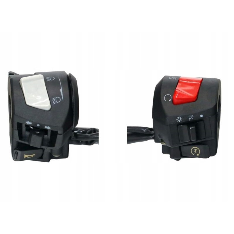 Combined left and right switch