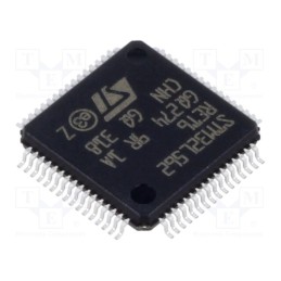 1 pcs x STMicroelectronics - STM32L562RET6 - IC: ARM microcontroller, 110MHz, LQFP64, 1.71÷3.6VDC, 256kBSRAM