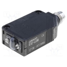 1 pcs x OMRON - E3Z-LL86 - Sensor: laser, Range: 20÷300mm, PNP, DARK-ON,LIGHT-ON, 100mA, PIN: 4