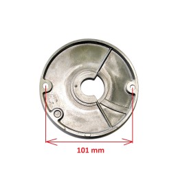 Shaft seal cover, round, left, atv
