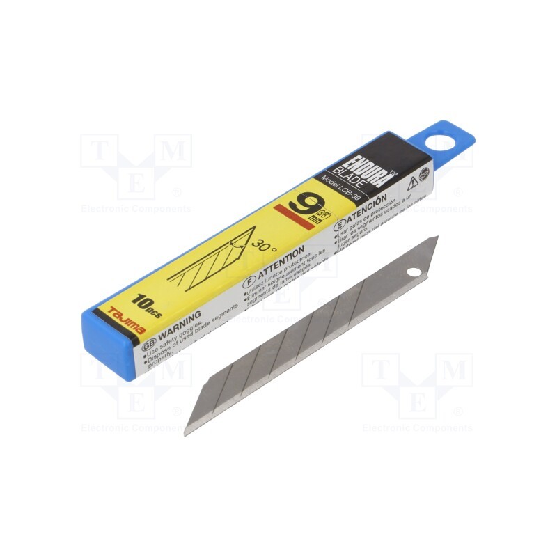 1 pcg x TAJIMA - LB39H/B1 (LCB-39) - Blade, 9mm, 10pcs.