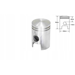 Jaw piston 50 38 00 mm nominal