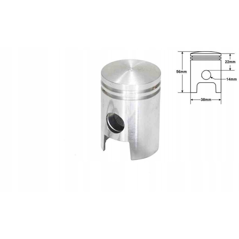 Jaw piston 50 38 00 mm nominal