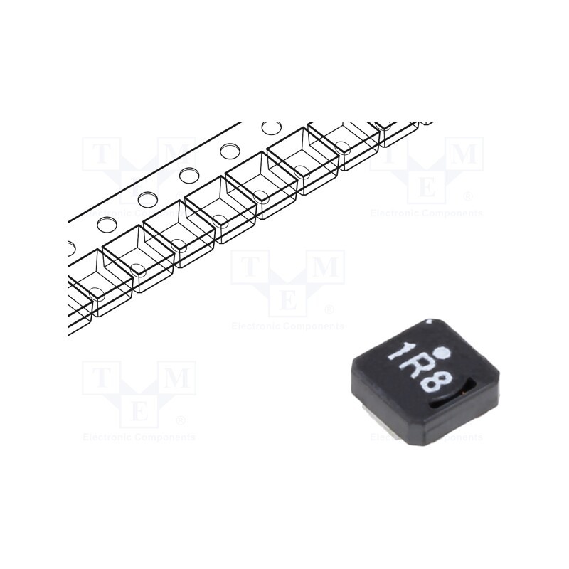 2 pcs x TDK - VLCF5020T-1R8N2R0 - Inductor: ferrite, SMD, 1.8uH, 2.75A, 59mΩ, ±30%, VLCF
