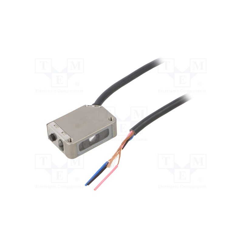 1 pcs x OMRON - E3ZM-V81 2M - Sensor: mark, Range: 12mm, PNP, DARK-ON,LIGHT-ON, Usup: 10÷30VDC