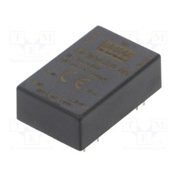 1 pcs x MEAN WELL - SCWN03A-05 - Converter: DC/DC, 3W, Uin: 9÷18V, Uout: 5VDC, Iout: 600mA, DIP24, THT