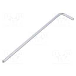 1 pcs x WIHA - 24303 - Wrench, inch,hex key,spherical, HEX 5/32', Overall len: 148mm