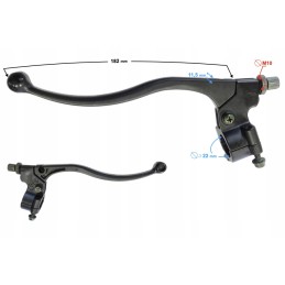 Left clutch lever tensioner atv quad bashan eagle loncin 200 250