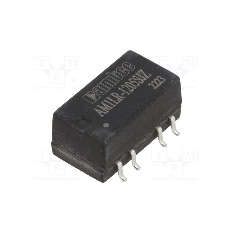 1 pcs x AIMTEC - AM1LR-1205SJZ - Converter: DC/DC, 1W, Uin: 11.4÷12.6V, Uout: 5VDC, Iout: 200mA, SMD
