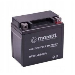 Gel battery 12v 5ah mtx5l bs moretti quad