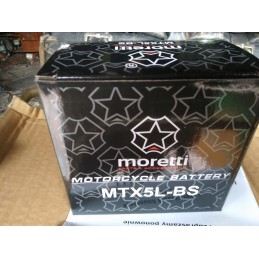 Gel battery 12v 5ah mtx5l bs moretti quad