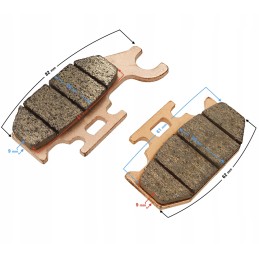 Parking brake brake pads for hisun