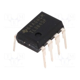 1 pcs x TEXAS INSTRUMENTS - TL3845P - IC: PMIC, PWM controller, 200mA, 47÷500kHz, Ch: 1, DIP8, 0÷50%,