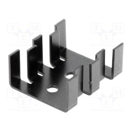 1 pcs x FISCHER ELEKTRONIK - FK214 - Heatsink: moulded, SOT32,TO220, black, L: 30mm, W: 25.4mm, H: 13mm