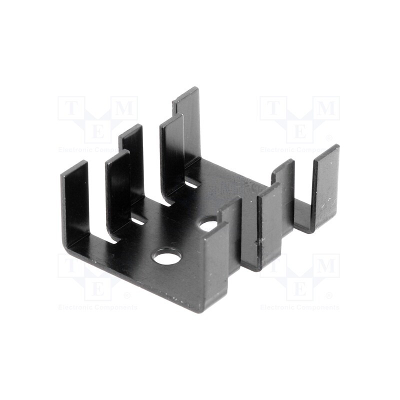 1 pcs x FISCHER ELEKTRONIK - FK214 - Heatsink: moulded, SOT32,TO220, black, L: 30mm, W: 25.4mm, H: 13mm