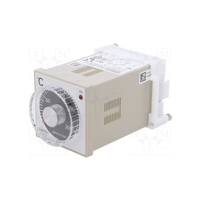 1 pcs x OMRON - E5C2-R20P-D AC100-240 0-200 - Module: regulator, Pt100, temperature, SPDT, socket, Temp: -10÷55°C