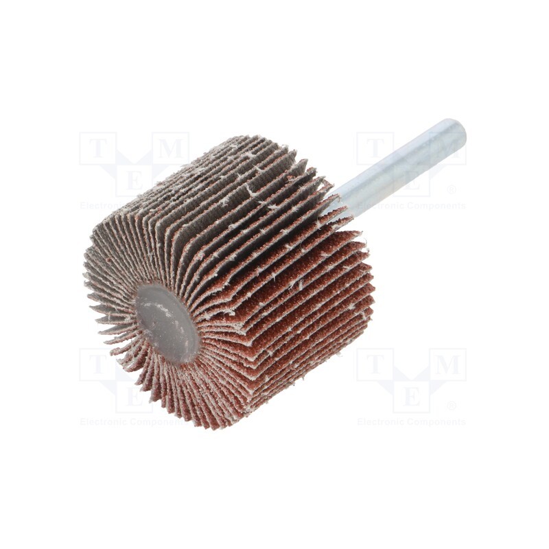 1 pcs x PG PROFESSIONAL - RG.015 - Wheel, Granularity: 60, Mounting: rod 6mm, with lever, Ø40x30mm