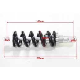 Rear shock absorber mini quad cross 50 adjustment
