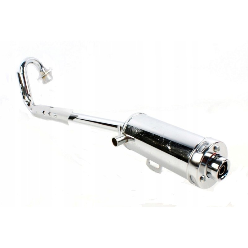 Exhaust muffler quad atv 139fmb 4t 110 125 silver