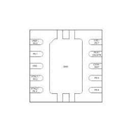 1 pcs : C8051F301-GM - 8-bit Microcontrollers - MCU 8051 25 MHz 8 kB 8-bit MCU