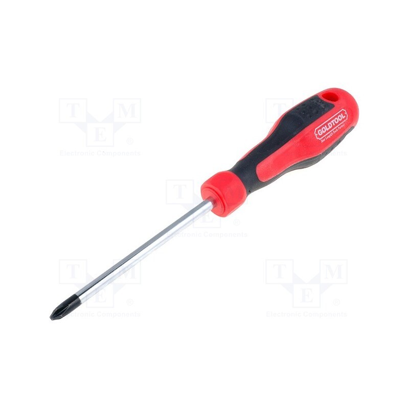 1 pcs x GOLDTOOL - TG-42 - Screwdriver, Phillips, PH2, 100mm