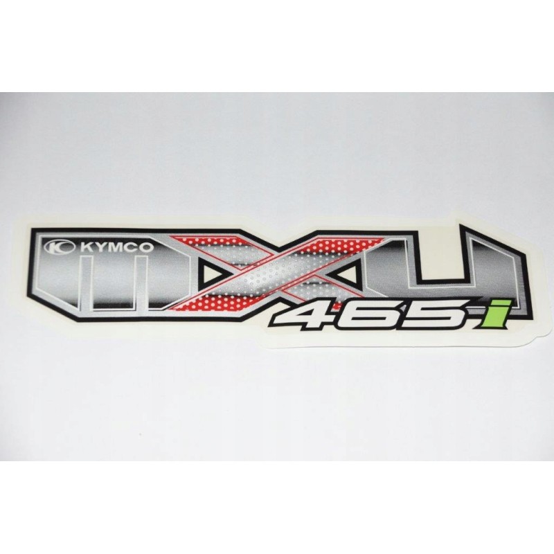 Kymco mxu 465 left tank sticker
