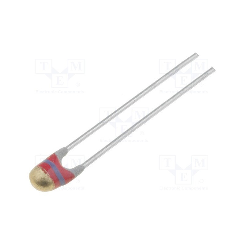 2 pcs x VISHAY - NTCLE100E3272JB0 - NTC thermistor, 2.7kΩ, 500mW, THT, ±5%