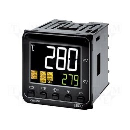 1 pcs x OMRON - E5CC-QX3D5M-000 - Module: regulator, temperature, SSR, OUT 2: SPST-NO, OUT 3: SPST-NO