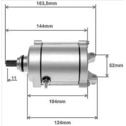 11 tooth bashan starter