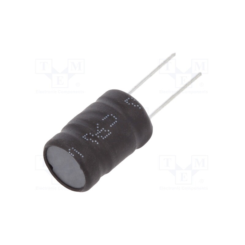 2 pcs x FERROCORE - COIL1016-0.56 - Inductor: wire, THT, 560uH, 1.8A, ±10%, Ø11.5x17.5mm, vertical