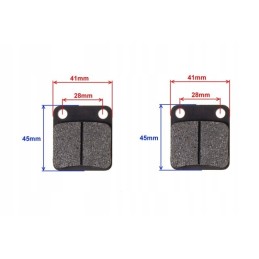 Quad ATV Bashan brake pads