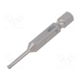 1 pcs x WIHA - 32409 - Screwdriver bit, spherical,Torx®, T9, Overall len: 50mm