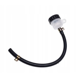 Universal brake fluid reservoir for atv quad