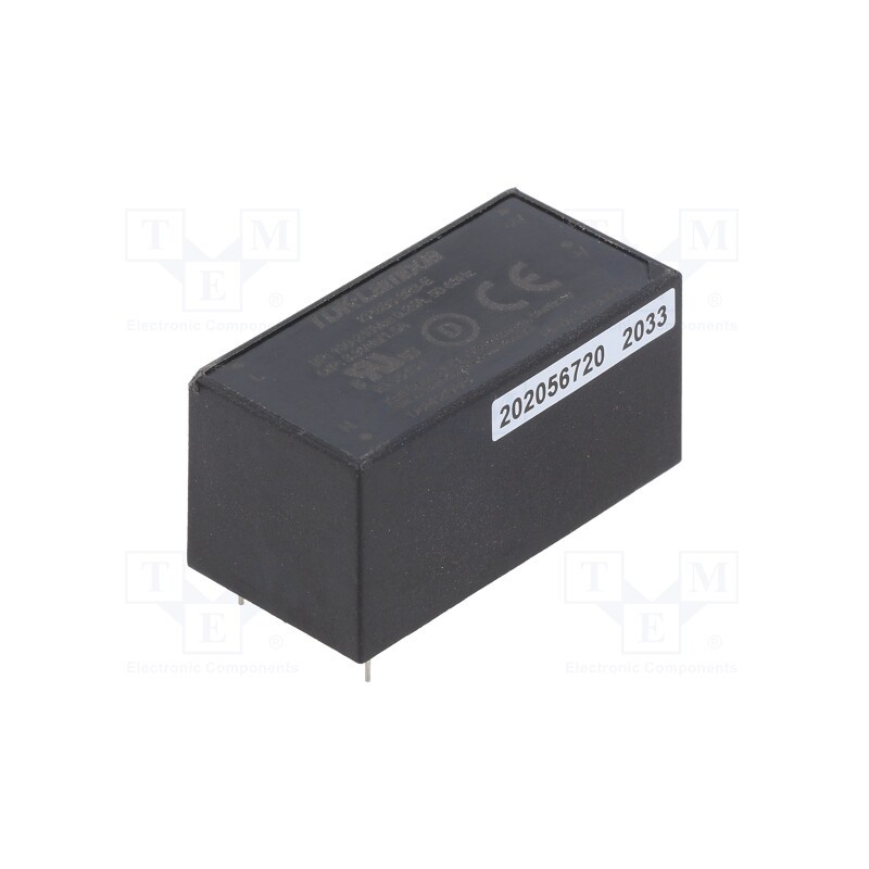 1 pcs x TDK-LAMBDA - KPSB6-3R3-E - Converter: AC/DC, 6W, 90÷264VAC, 3.3VDC, Iout: 1.5A, 75%, THT, KPSB6