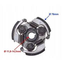 Clutch for quad ATV 50cc pocket bike 2t