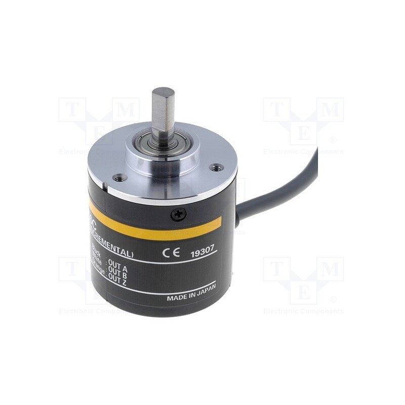 1 pcs x OMRON - E6B2-CWZ6C-1800 0.5M - Encoder: incremental, Usup: 5÷24VDC, 1800imp/revol, OUT: NPN, IP50