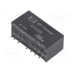 1 pcs x XP POWER - IZ1212SA - Converter: DC/DC, 3W, Uin: 9÷18V, Uout: 12VDC, Iout: 250mA, SIP, THT