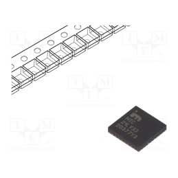 1 pcs x MICROCHIP TECHNOLOGY - MIC21LV33YML-TR - IC: PMIC, DC/DC converter, Uin: 4.5÷36VDC, Uout: 0.6÷28VDC, VQFN32