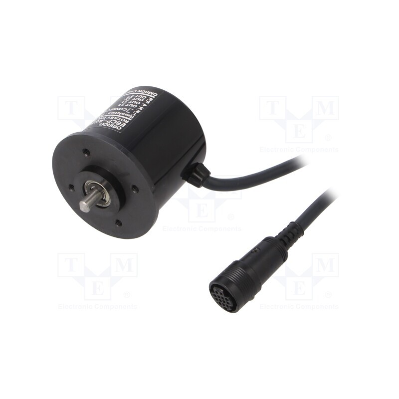 1 pcs x OMRON - E6CP-AG5C-C-256 2M - Encoder: absolute, Usup: 12÷24VDC, 256imp/revol, OUT: OC, IP50