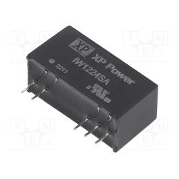 1 pcs x XP POWER - IW1224SA - Converter: DC/DC, 1W, Uin: 9÷18V, Uout: 24VDC, Iout: 42mA, SIP, 650kHz