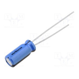 2 pcs x NICHICON - UKA1A102MPD - Capacitor: electrolytic, THT, 1000uF, 10VDC, Ø10x16mm, Pitch: 5mm
