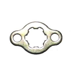 Securing the output sprocket of a quad cross motor