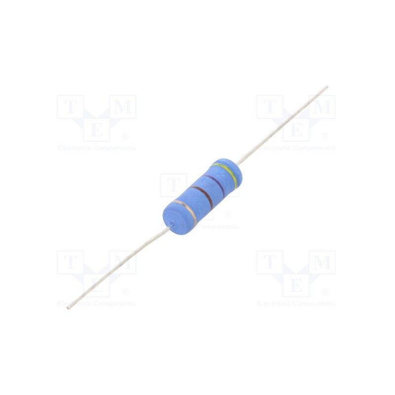 2 pcs x TE Connectivity - 4-2176412-8 - Resistor: metal oxide, 470Ω, 5W, ±5%, Ø6.5x17.5mm, -55÷155°C