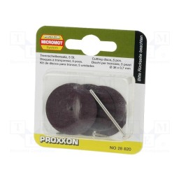 1 pcs x PROXXON - 28820 - Corundum disk, Ø: 38mm, Thk: 0.7mm, corundum, wood,metal,plastic