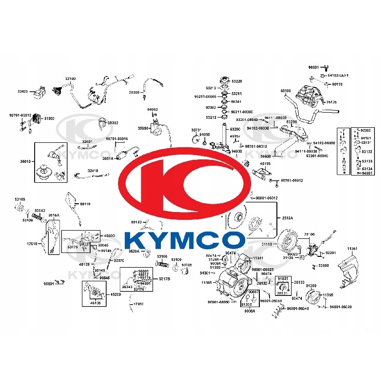 Kymco People One 125 4t 5032a ald9 ba0 battery case