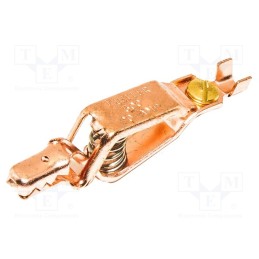1 pcs x MUELLER ELECTRIC - BU-50C - Crocodile clip, 20A, Grip capac: max.12.7mm, Overall len: 57mm