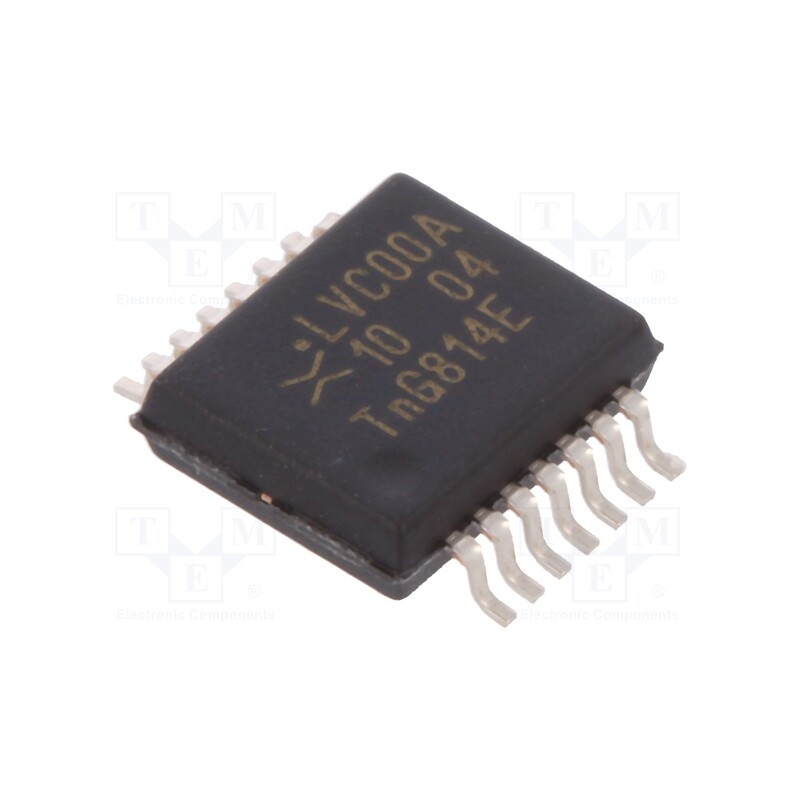 3 pcs x NEXPERIA - 74LVC00ADB,112 - IC: digital, NAND, Ch: 4, IN: 2, CMOS,TTL, SMD, SSOP14, 1.2÷3.6VDC