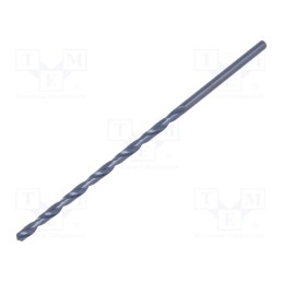 1 pcs x ALPEN-MAYKESTAG - 50100310100 - Drill bit, for metal, Ø: 3.1mm, L: 106mm, Working part len: 69mm