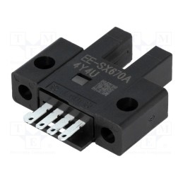 1 pcs x OMRON - EE-SX670A - Sensor: photoelectric, Range: 5mm, NPN, DARK-ON,LIGHT-ON