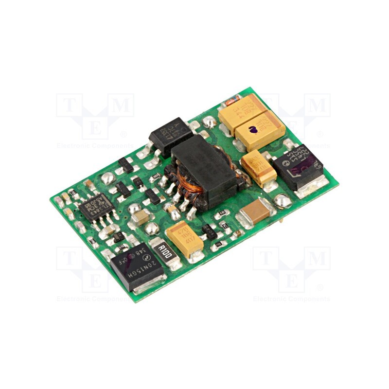 1 pcs x MEAN WELL - NSD05-12S3 - Converter: DC/DC, 3.96W, Uin: 9.2÷36V, Uout: 3.3VDC, Iout: 1200mA